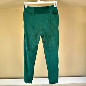 w15 L36 green print pattern size L women's betabrand pants